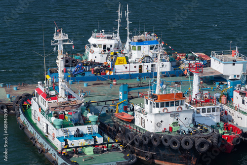 Canvas Print Tugboat