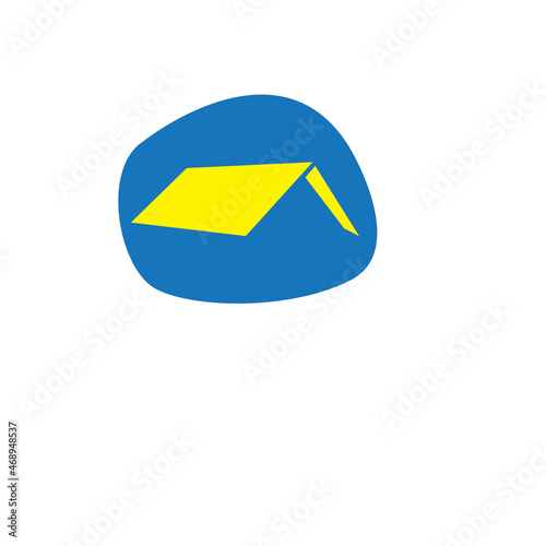 Vector flat or minimalist building logo or building clip art Free Download Vector flat or minimalist building logo or building clip art - GFXLoad