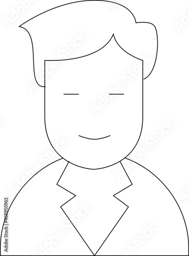 cinema hall and movie making icon avatar  and male