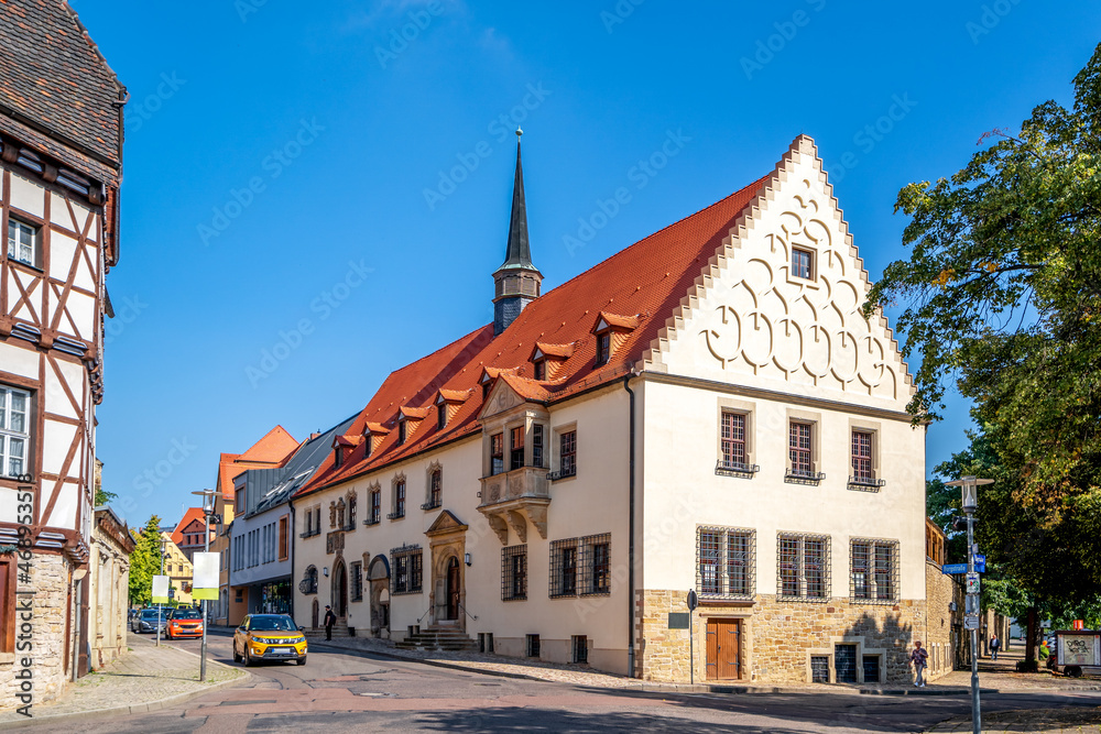 Naklejka premium Rathaus, Merseburg, Sachsen-Anhalt, Deutschland 