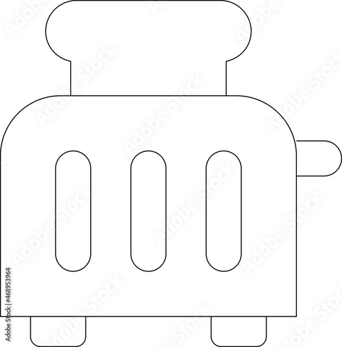 breakfast icon   toaster and toast