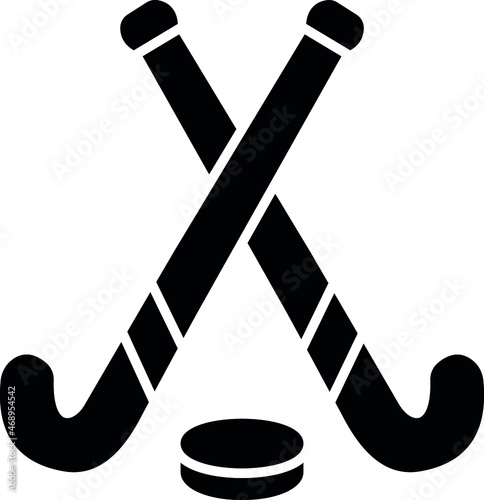 Canvas Print hockey icon  hockey and ice hockey