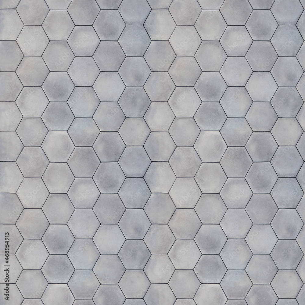 The seamless hex tiles texture The seamless hex tiles texture
