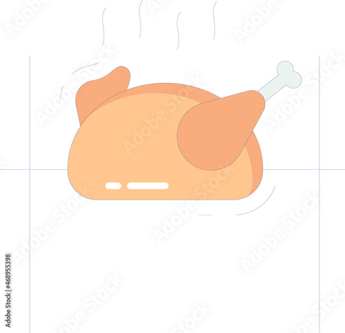 grill and barbecue icons bbq and food