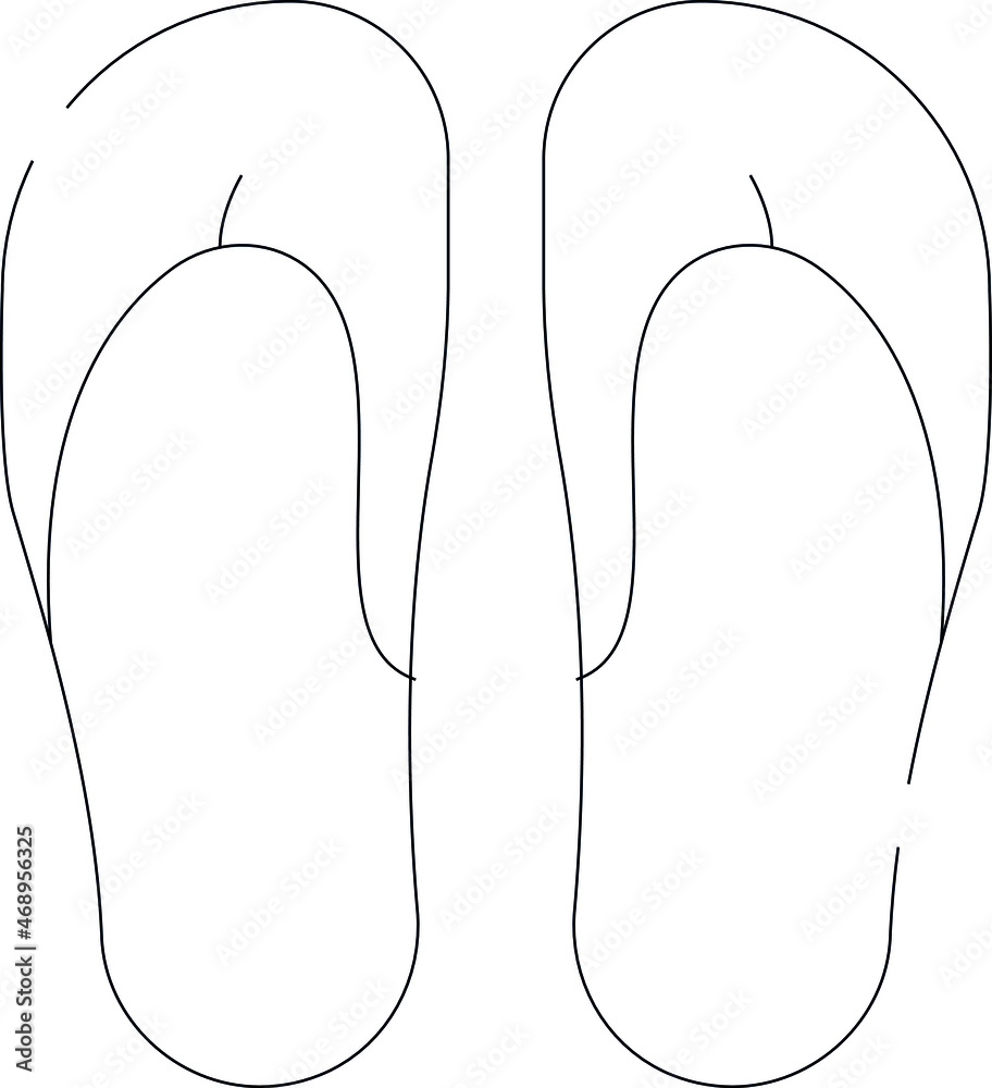 four seasons icon slippers and footwear - obrazy, fototapety, plakaty 