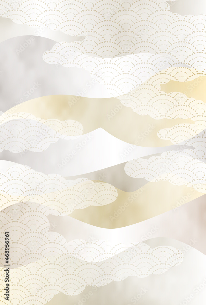 正月背景 ベクター素材 Stock Vector Adobe Stock