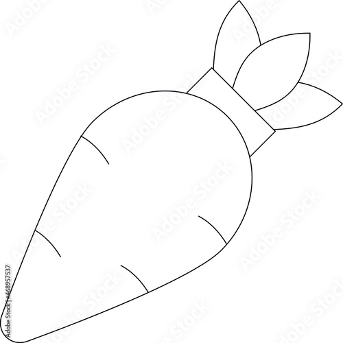 farming icon carrot and diet