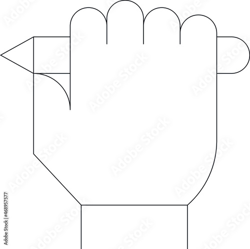 elearning icon write and write