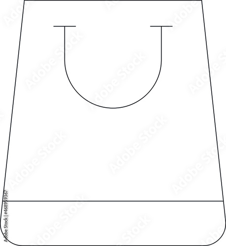 holidays icon bag and shopping