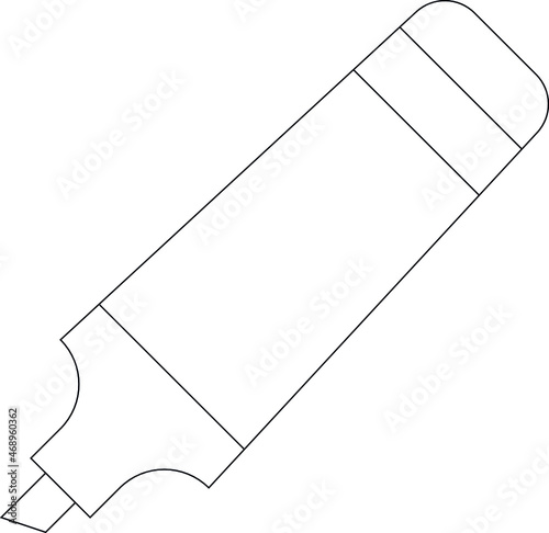 education icon highlighter and draw