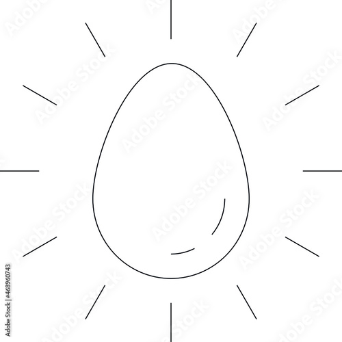easter icon ornaments and egg