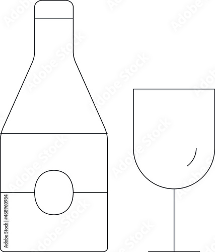 easter icon wine bottle and alcoholic