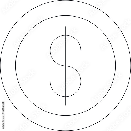 digital marketing icon money and currency