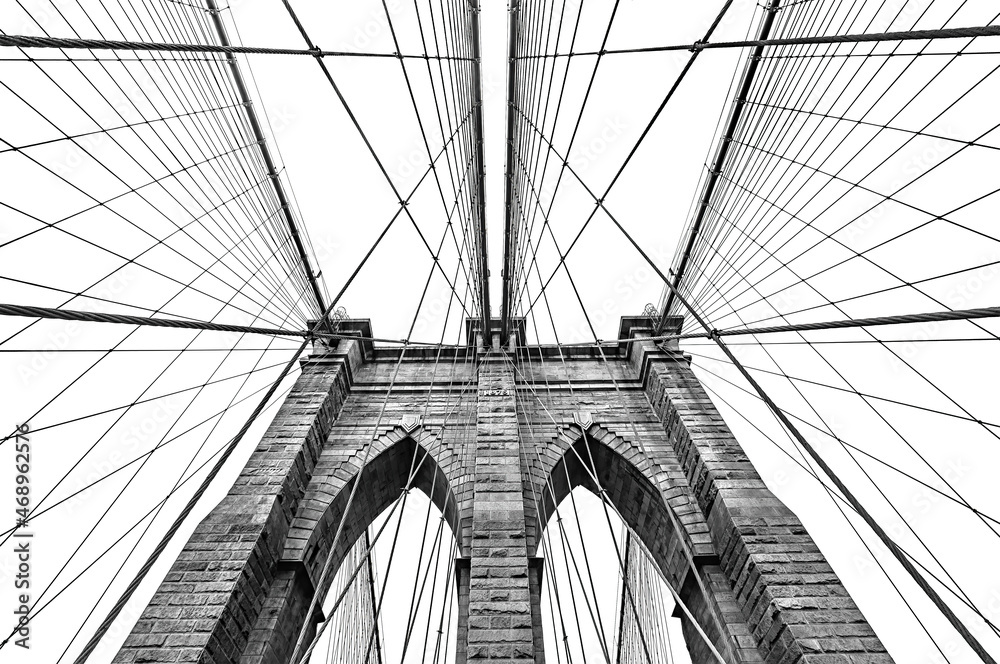 Fototapeta premium Brooklyn bridge in NYC, USA