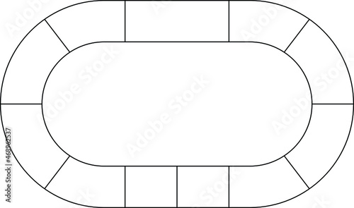 casino icon roulette and table