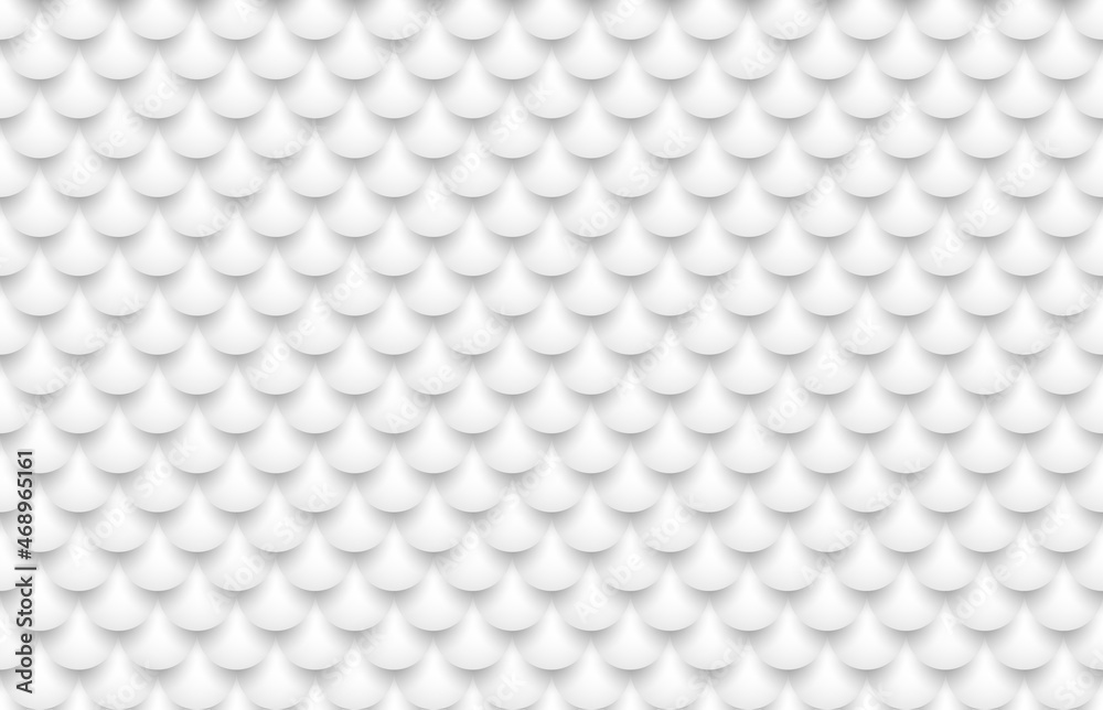 3D white sphere seamless pattern clean background and texture. Vector illustration 3D white sphere seamless pattern clean background and texture. Vector illustration