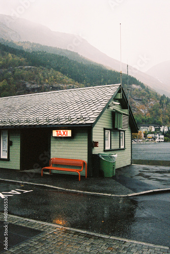Norway taxi stop