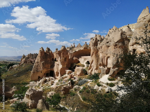 natural formations of the Capadoccia