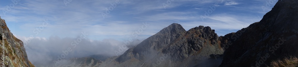 Zakopane, szlak na przelecz Swinicka.