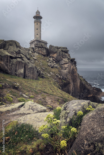 Punta Nariga Lighthouse in the Death Coast, Galicia, Spain