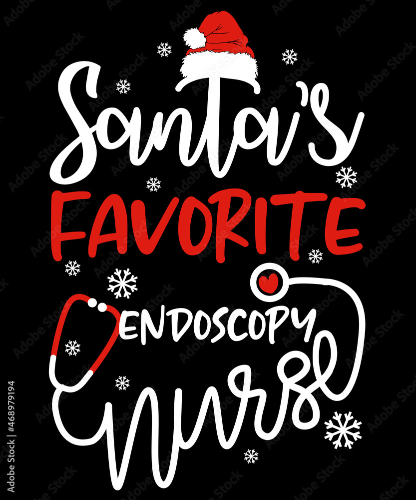 Santa's Favorite Endoscopy Nurse Santa's Favorite Endoscopy Nurse