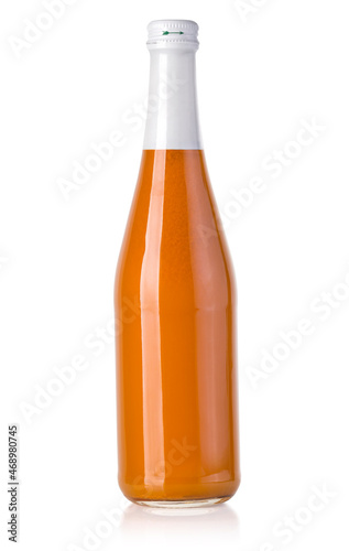 bottle with orange juice