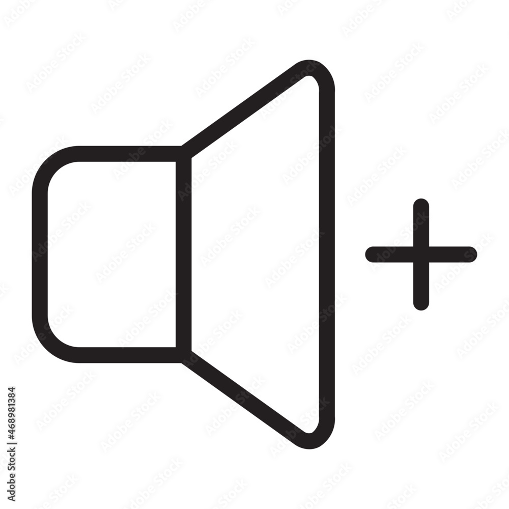 volume up line icon volume up line icon