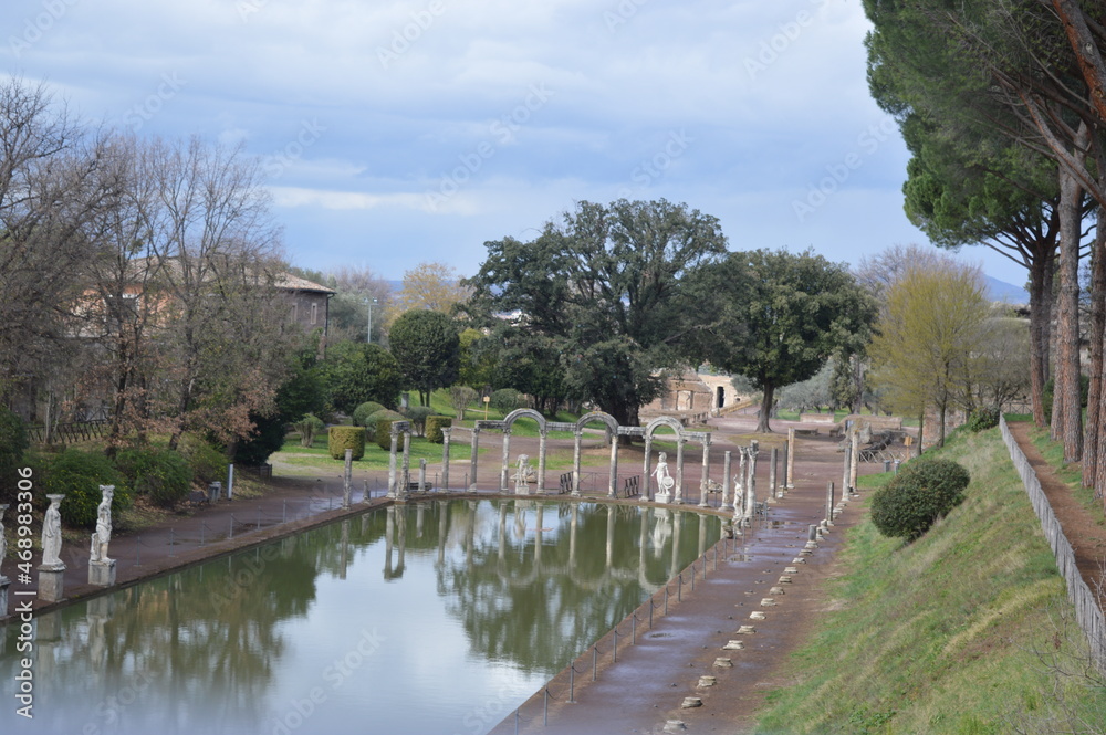 Villa Adriana in Tivoli, Italy 