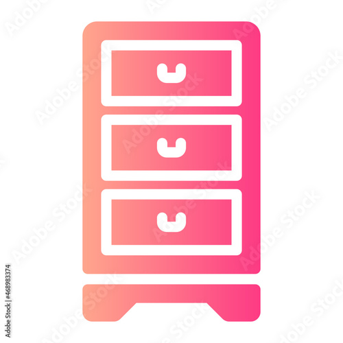 drawers gradient icon
