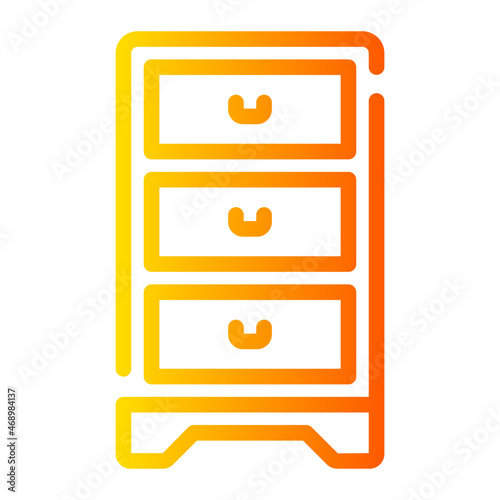 drawers gradient icon