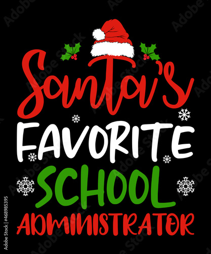 Santa's Favorite School Administrator