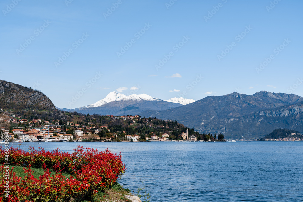 Beautiful coast of Lake Como. Italy