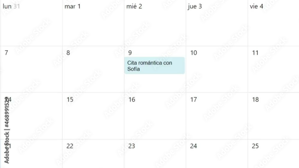 Spanish. Creating a Scheduled Calendar Reminder of Date in To Do List. Create Arrangement Dating Commitment Due Date Schedule Prompt in Personal Organizer Datebook. Digital Display View of Typing Ent Spanish. Creating a Scheduled Calendar Reminder of Date in To Do List. Create Arrangement Dating Commitment Due Date Schedule Prompt in Personal Organizer Datebook. Digital Display View of Typing Ent
