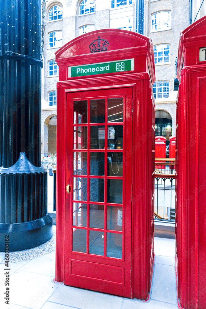 Obraz premium British Red Telephone Box