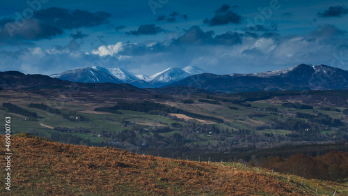 Mountain view in Scotland.