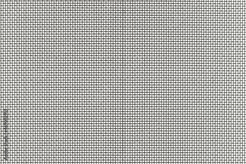 Background made from a macro photo of a fine metal mesh used for water filtration, isolated on a white background.
