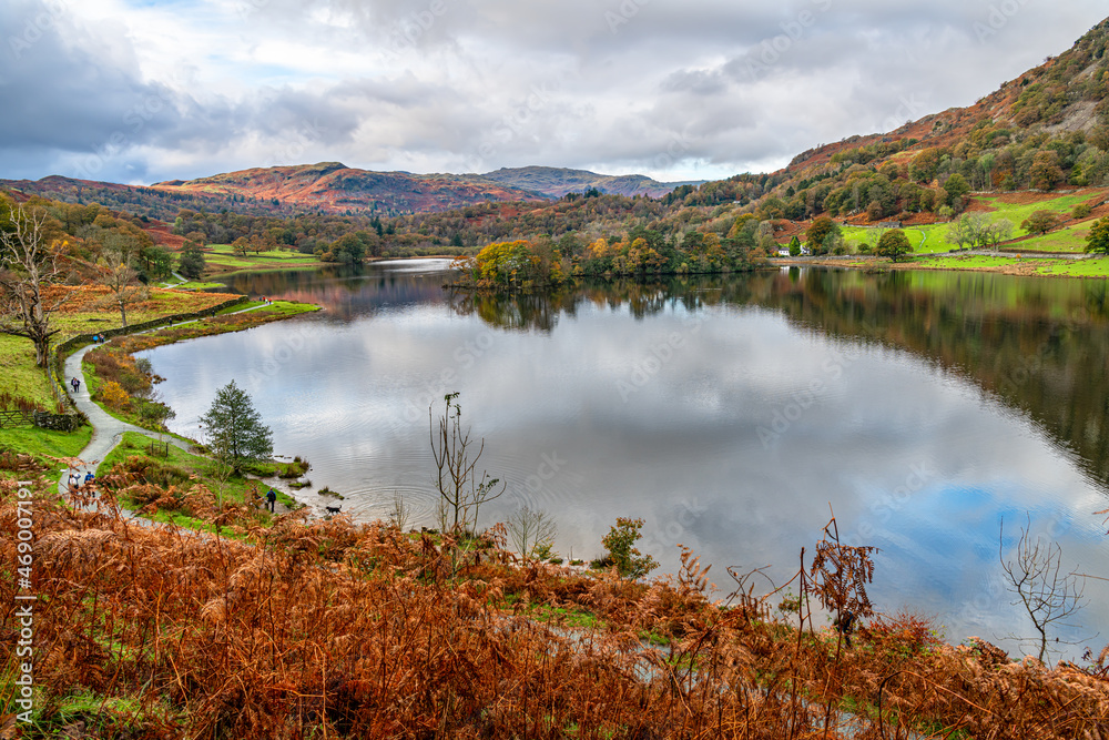 Rydal Water in the Lake District, England Rydal Water in the Lake District, England