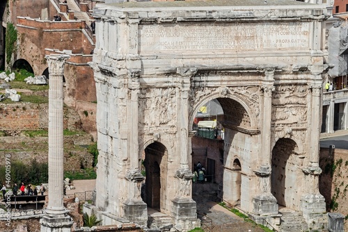 The Arch of Septimius Severus photo