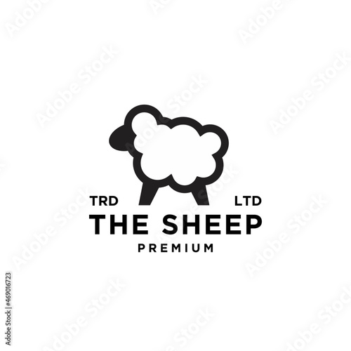 premium sheep logo icon designs