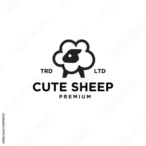 premium sheep logo icon designs