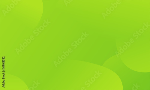 Abstract Green waves geometric background. Modern background design. gradient color. Fluid shapes composition. Fit for presentation design. website, banners, wallpapers, brochure, posters