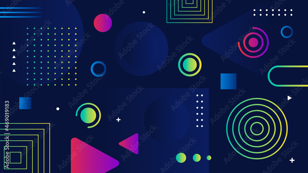 Abstract background modern colorful gradient shapes design Abstract background modern colorful gradient shapes design