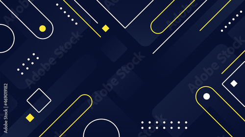Abstract background line rounded design