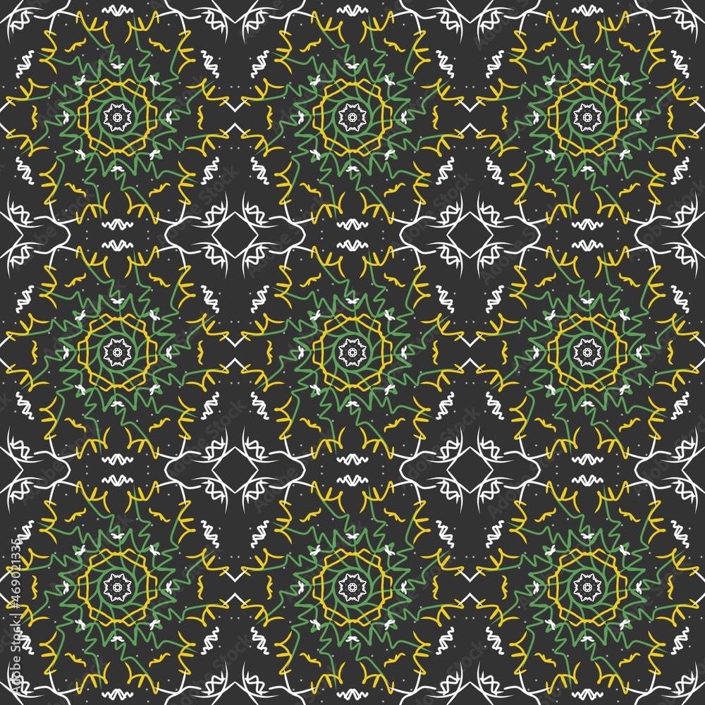 traditional and contemporary seamless textile pattern patterns, geometric motif patterns, suitable for the textile industry, carpets, wall backgrounds, with high resolution ready for printing
