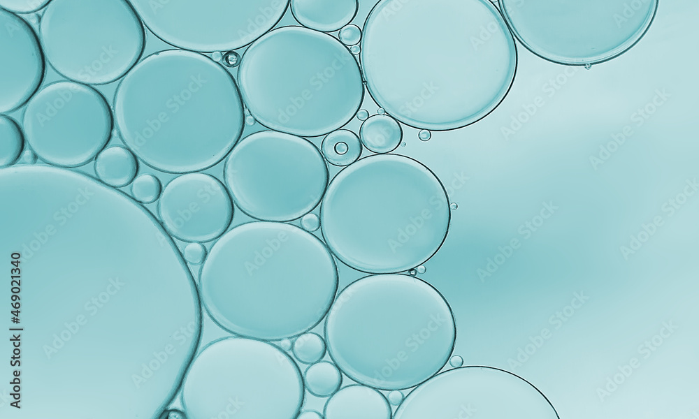 Abstract background with bubble on blue gradient background. Abstract background with bubble on blue gradient background.
