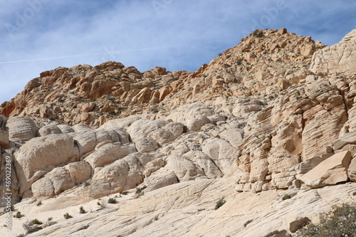 White Rocks Amphitheater rock formation, Snow Canyon State Park, Utah