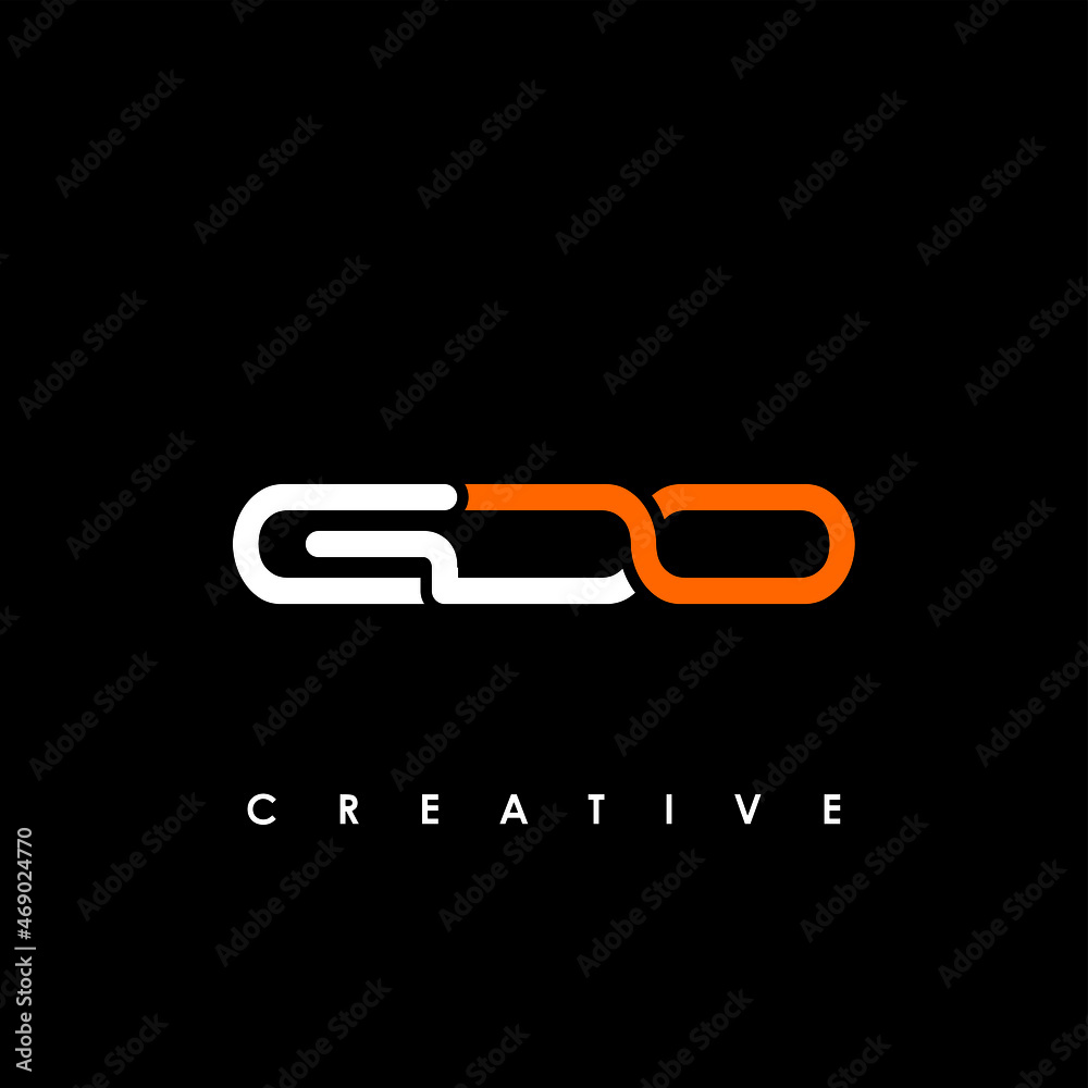 GDO Letter Initial Logo Design Template Vector Illustration GDO Letter Initial Logo Design Template Vector Illustration