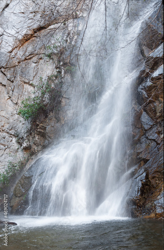 Sturtevant Falls in the San Gabriel Mountains - Los Angeles National Forest, Santa Anita Creek, Altadena and Pasadena in Southern California photo