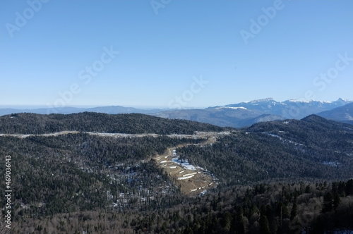 winter mountains