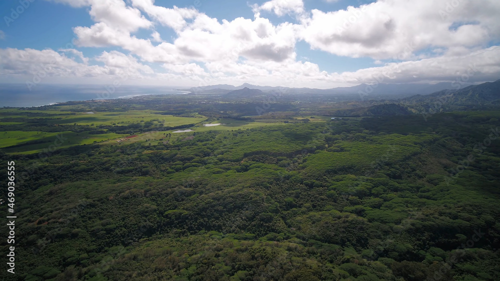 Fototapeta premium landscape with clouds
